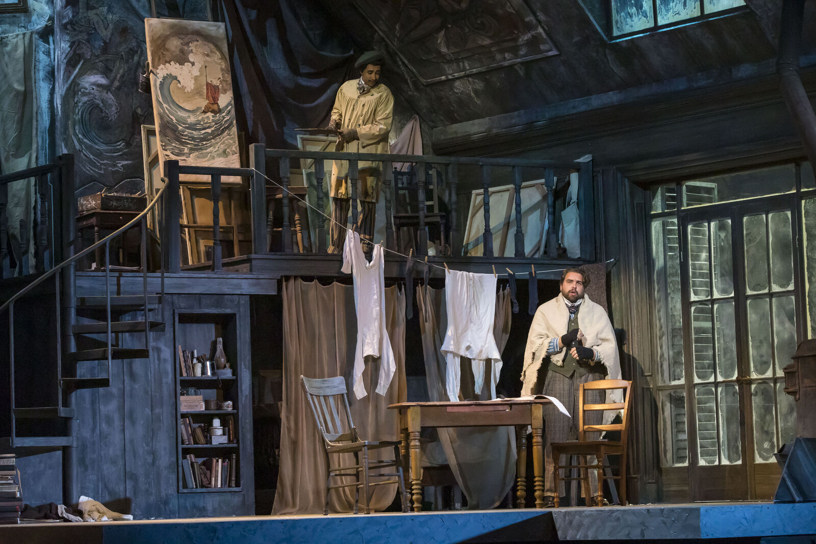 Patrick Conklin as Rodolfo in La Bohème