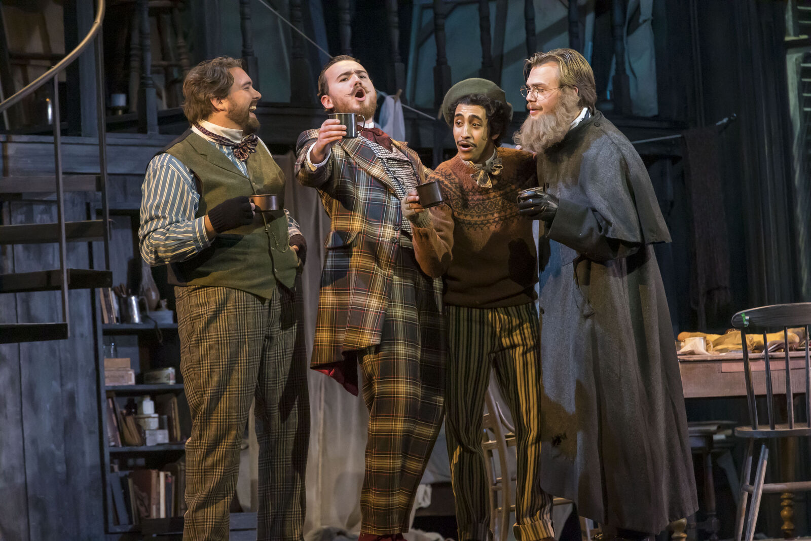 Patrick Conklin as Rodolfo in La Bohème