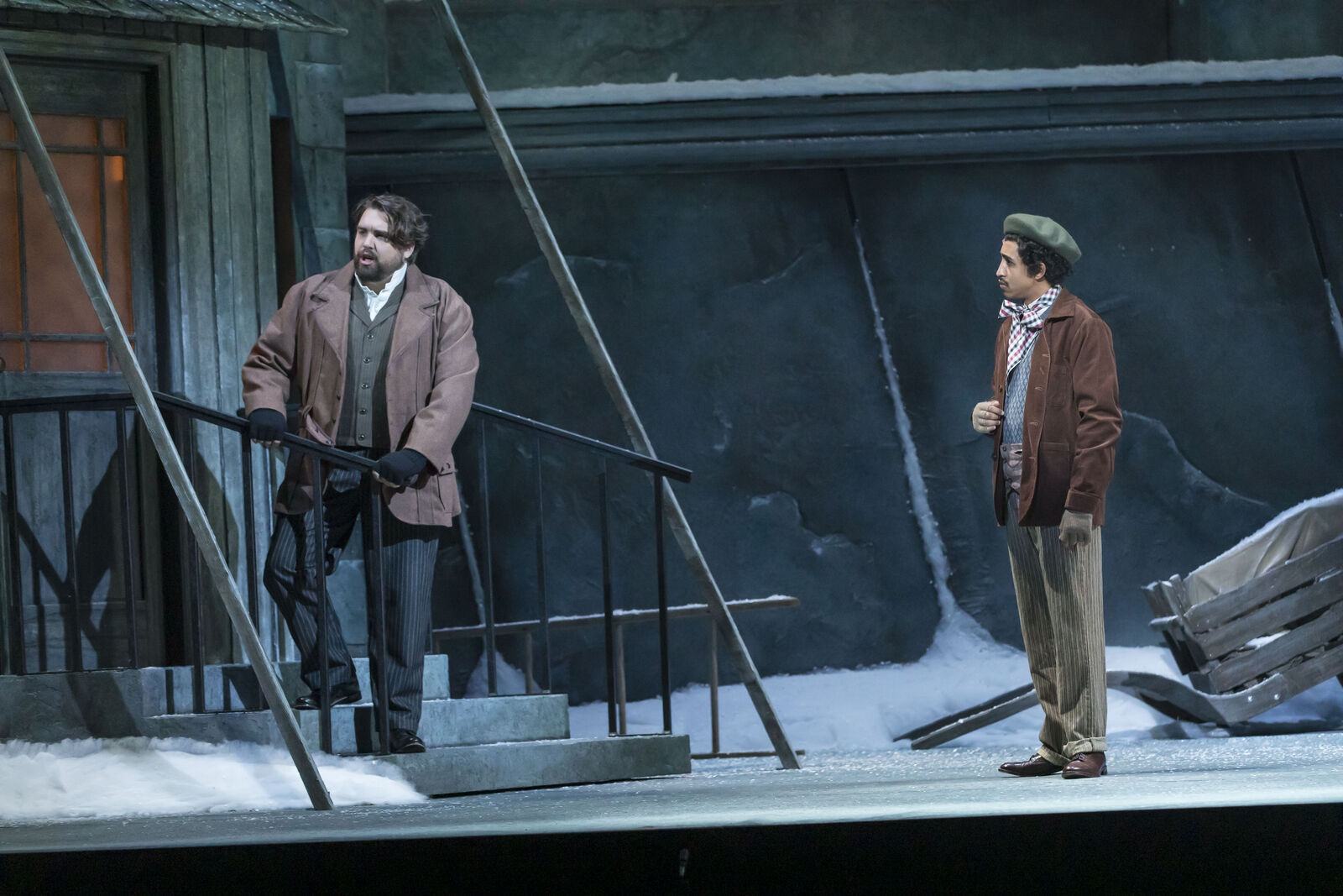 Patrick Conklin as Rodolfo in La Bohème